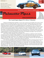 Palmetto Pipes August / September 2012