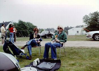 Rhein Main June 1979 Sandy and Sylvia Butler GERMANY