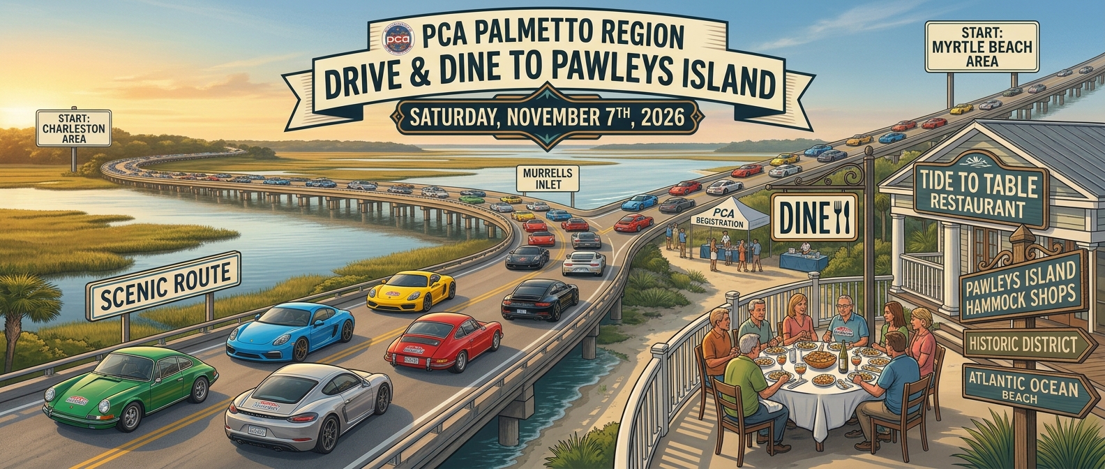 Drive and Dine to Pawleys Island Drive and Dine to Pawleys Island